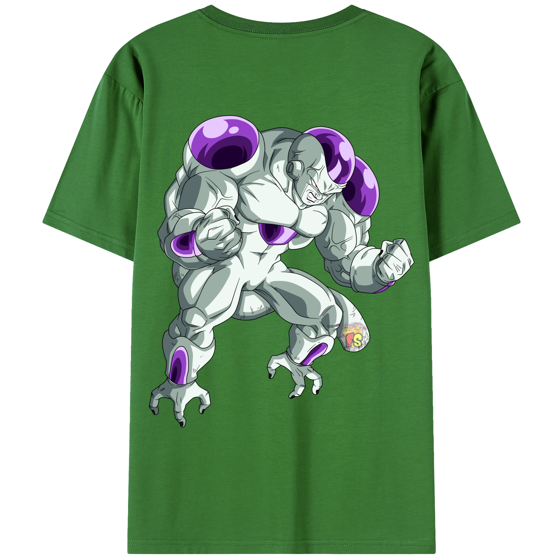 （画像用） ドラゴンボール フリーザ DRAGON BALL Frieza レディース半袖Tシャツ(バックプリント)